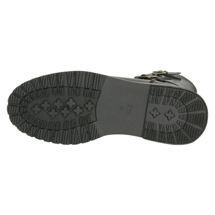 エンジニアブーツ レディース ショートブーツ 軽量 ブラック 撥水 耐水 厚底 ジッパー マンチェッタ MASCHIETTA 9304 