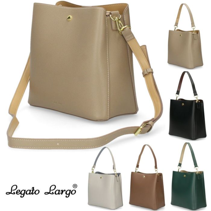バッグ レディース ショルダー 2WAY ハンドバッグ 軽量 小さめ A5 斜め掛け 肩掛け ショルダーバッグ おしゃれ 軽い かばん  レガートラルゴ 3373 Legato Largo