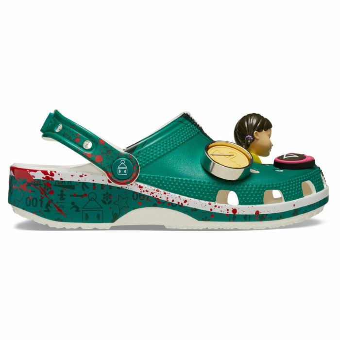 クロックス メンズ レディース イカゲーム クラシック クロッグ crocs SQUID GAME 210224 おしゃれ 可愛い 男女兼用 履きやすい 軽量