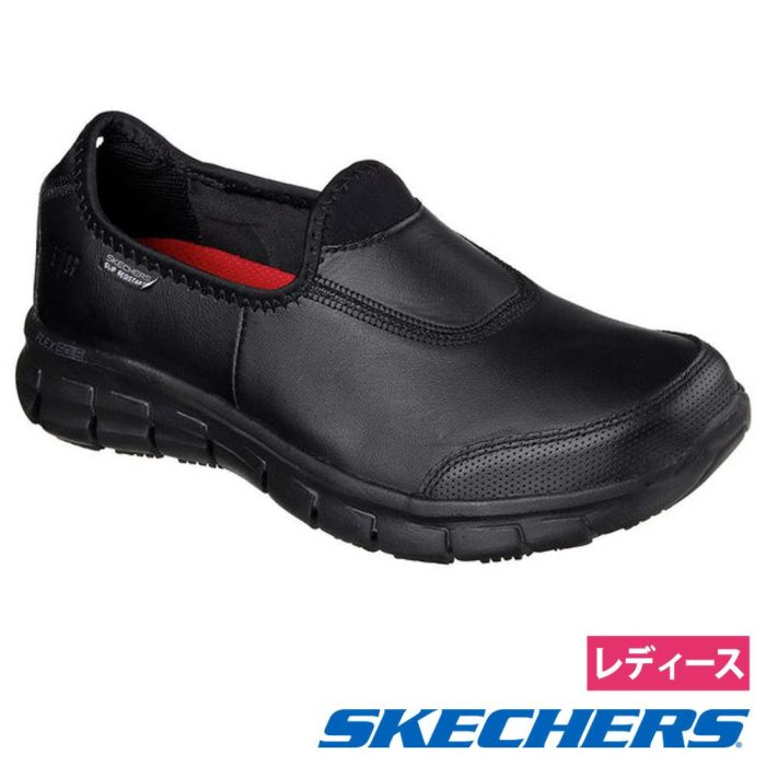スケッチャーズ レディース スリッポン シュアトラック SKECHERS