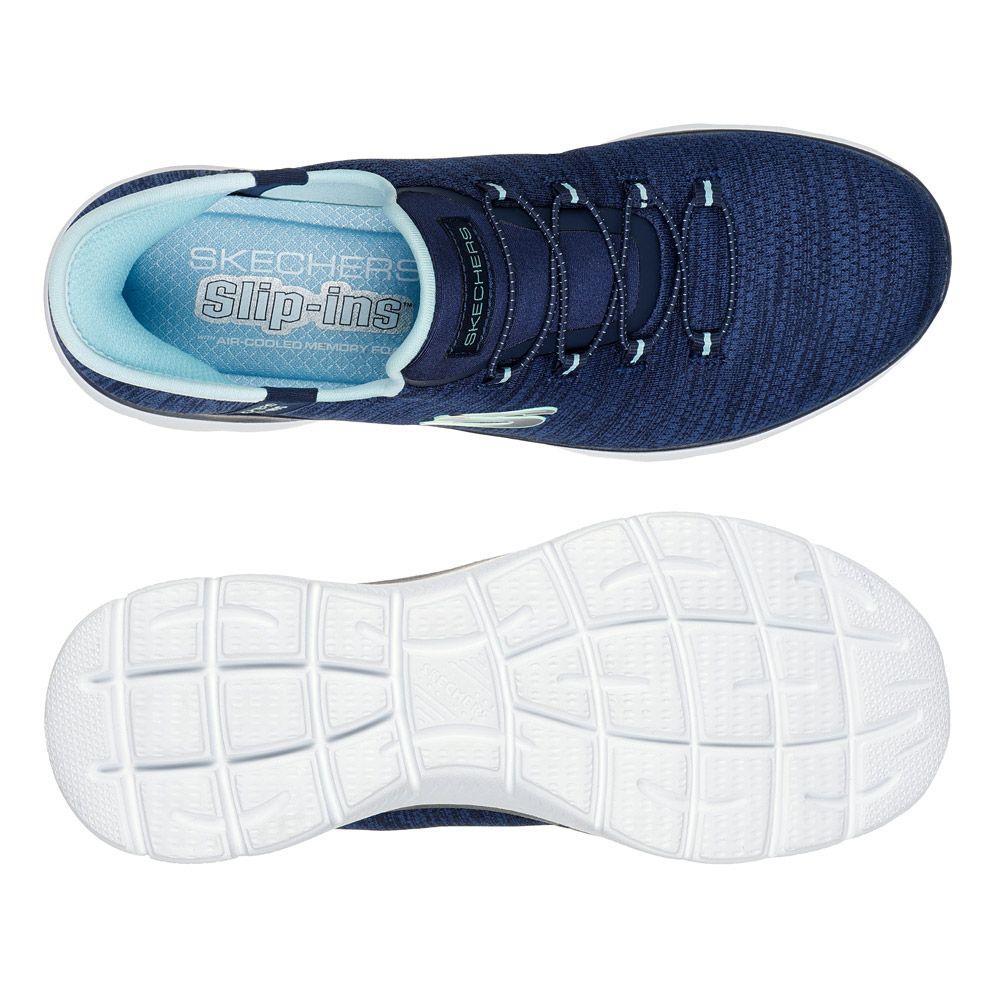スケッチャーズ スリップインズ レディース スリッポン ハンズフリー SKECHERS Slip-ins 150264 サミッツ エブリデイ セット SUMMITS EVERYDAY SET ノーマル幅 スニーカー 靴 ゴム紐