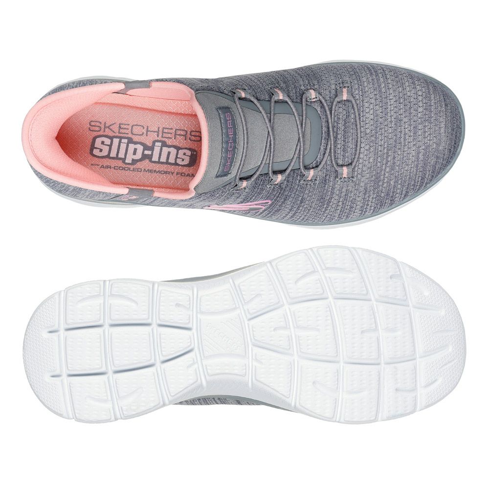 スケッチャーズ スリップインズ レディース スリッポン ハンズフリー SKECHERS Slip-ins 150264 サミッツ エブリデイ セット SUMMITS EVERYDAY SET ノーマル幅 スニーカー 靴 ゴム紐