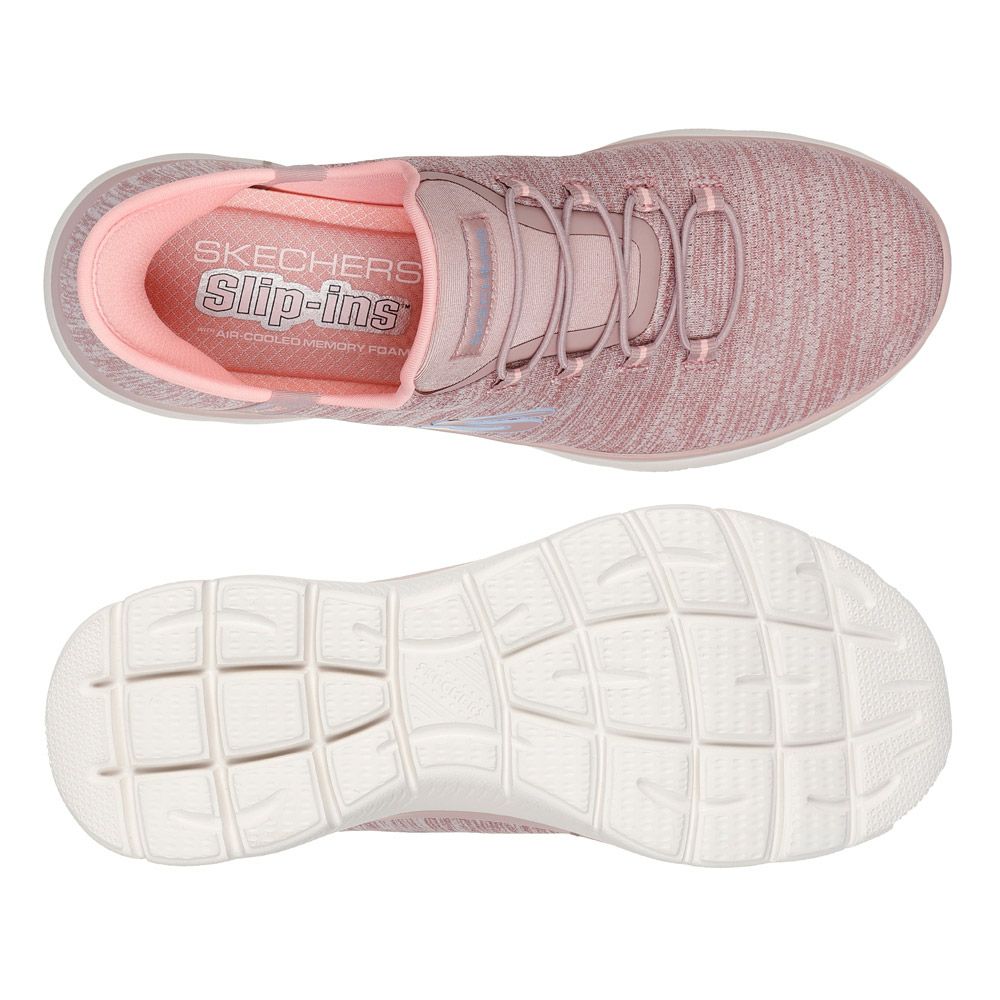 スケッチャーズ スリップインズ レディース スリッポン ハンズフリー SKECHERS Slip-ins 150264 サミッツ エブリデイ セット SUMMITS EVERYDAY SET ノーマル幅 スニーカー 靴 ゴム紐