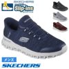 スケッチャーズ スリップインズ メンズ スリッポン スニーカー ハンズフリー ローカット すぐ履ける 履きやすい SKECHERS Slip-ins 233011 グライド ステップ ゼフィール GLIDE STEP ZEFYR BBK NVY GRY ブラック ネイビー グレー バーガンディ ノーマル幅 運動靴 ゴム紐