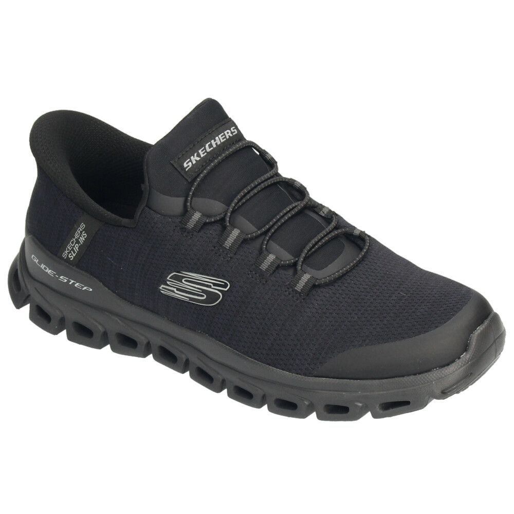 スケッチャーズ スリップインズ メンズ スリッポン スニーカー ハンズフリー ローカット すぐ履ける 履きやすい SKECHERS Slip-ins 233011 グライド ステップ ゼフィール GLIDE STEP ZEFYR BBK NVY GRY ブラック ネイビー グレー バーガンディ ノーマル幅 運動靴 ゴム紐