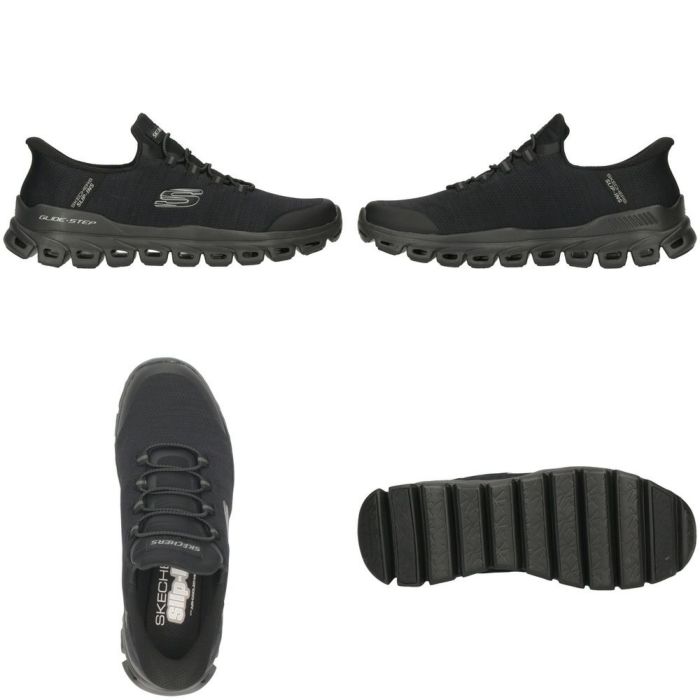 スケッチャーズ スリップインズ メンズ スリッポン スニーカー ハンズフリー ローカット すぐ履ける 履きやすい SKECHERS Slip-ins 233011 グライド ステップ ゼフィール GLIDE STEP ZEFYR BBK NVY GRY ブラック ネイビー グレー バーガンディ ノーマル幅 運動靴 ゴム紐