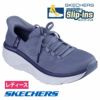 スケッチャーズ スリップインズ レディース スリッポン デラックス ウォーカー スリム ムーブメント ノーマル幅 SKECHERS Slip-ins 150105 D'LUX WALKER 2.0 THRILL MOVEMENT 洗濯機洗い可 ハンズフリー 黒 スニーカー