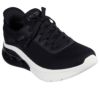 スケッチャーズ スリップインズ レディース スニーカー ハンズフリー スリッポン SKECHERS Slip-ins 117638 BLK LIL ブラック ライラック 靴 履きやすい ノーマル幅 黒