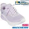 スケッチャーズ スリップインズ レディース スニーカー ハンズフリー スリッポン SKECHERS Slip-ins 117638 BLK LIL ブラック ライラック 靴 履きやすい ノーマル幅 黒