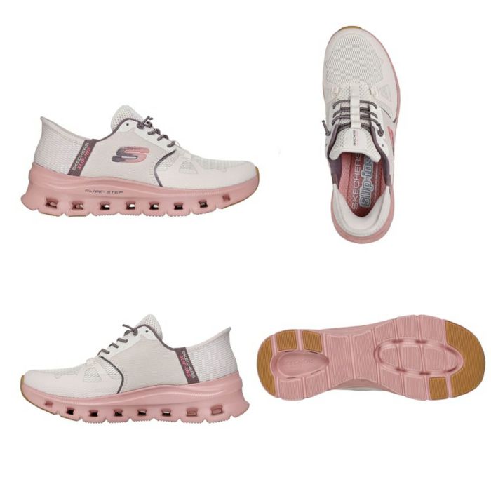 スケッチャーズ スリップインズ レディース スニーカー 厚底 ハンズフリー スリッポン ウォーキングシューズ SKECHERS Slip-ins グライドステップ プロ 150420 靴 履きやすい ゴム紐 ノーマル幅 黒