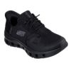 スケッチャーズ スリップインズ レディース スニーカー 厚底 ハンズフリー スリッポン ウォーキングシューズ SKECHERS Slip-ins グライドステップ プロ 125502 ブラック トープ マルチ 靴 履きやすい ゴム紐 ノーマル幅 黒