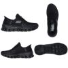 スケッチャーズ スリップインズ レディース スニーカー 厚底 ハンズフリー スリッポン ウォーキングシューズ SKECHERS Slip-ins グライドステップ プロ 125502 ブラック トープ マルチ 靴 履きやすい ゴム紐 ノーマル幅 黒