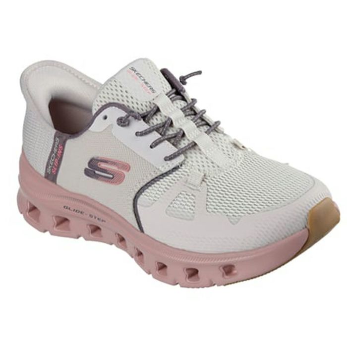 スケッチャーズ スリップインズ レディース スニーカー 厚底 ハンズフリー スリッポン ウォーキングシューズ SKECHERS Slip-ins グライドステップ プロ 150420 靴 履きやすい ゴム紐 ノーマル幅 黒