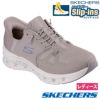 スケッチャーズ スリップインズ レディース スニーカー 厚底 ハンズフリー スリッポン ウォーキングシューズ SKECHERS Slip-ins グライドステップ プロ 125502 ブラック トープ マルチ 靴 履きやすい ゴム紐 ノーマル幅 黒