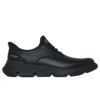 スケッチャーズ スリップインズ メンズ スニーカー 黒 ハンズフリー スリッポン SKECHERS Slip-ins ガルザ SR 200310 ブラック ホワイト 靴 仕事 滑らない 履きやすい ゴム紐 ノーマル幅