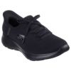 スケッチャーズ スリップインズ ハンズフリー スリッポン スニーカー レディース サミッツ ニュー デイリー Slip-ins SKECHERS 150263 SUMMITS NEW DAILY BBK TPE ブラック 黒 トープ ノーマル幅 履きやすい 紐靴