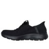 スケッチャーズ スリップインズ ハンズフリー スリッポン スニーカー レディース サミッツ ニュー デイリー Slip-ins SKECHERS 150263 SUMMITS NEW DAILY BBK TPE ブラック 黒 トープ ノーマル幅 履きやすい 紐靴