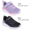 スケッチャーズ スニーカー キッズ ジュニア 女の子 子供靴 履きやすい 軽量 バウンドレス SKECHERS 303555L BOUNDLESS BKLV LVPK ブラックラベンダー ラベンダーピンク ノーマル幅 ベルクロ 子供 小学生 低学年 中学年 かわいい 通学 通園