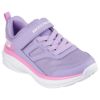 スケッチャーズ スニーカー キッズ ジュニア 女の子 子供靴 履きやすい 軽量 バウンドレス SKECHERS 303555L BOUNDLESS BKLV LVPK ブラックラベンダー ラベンダーピンク ノーマル幅 ベルクロ 子供 小学生 低学年 中学年 かわいい 通学 通園