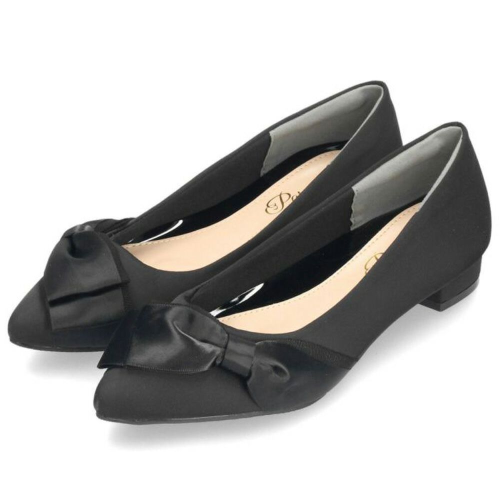 パーティ フォーマル パンプス 痛くない レディース アーモンドトゥ 極ふわっ ドレス ローヒール ２cm ブラック ベージュ シルバー Parade 24008