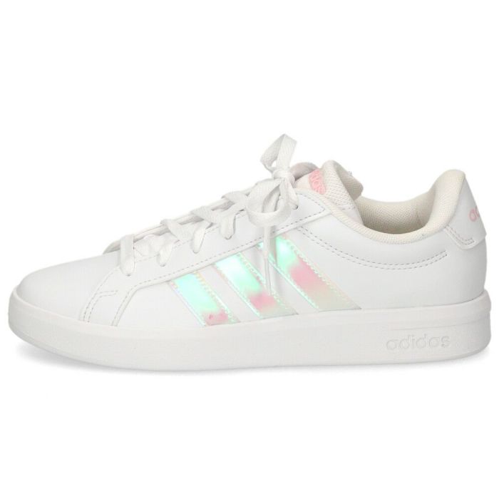 アディダス グランドコート 3.0 J adidas スニーカー キッズ レディース KK3791 KJ4367 JP9365 JP9366 JP9110 GRAND COURT 3.0 J ジュニア ホワイト ブラック 靴 通学 通勤 タウンユース 軽量 シンプル