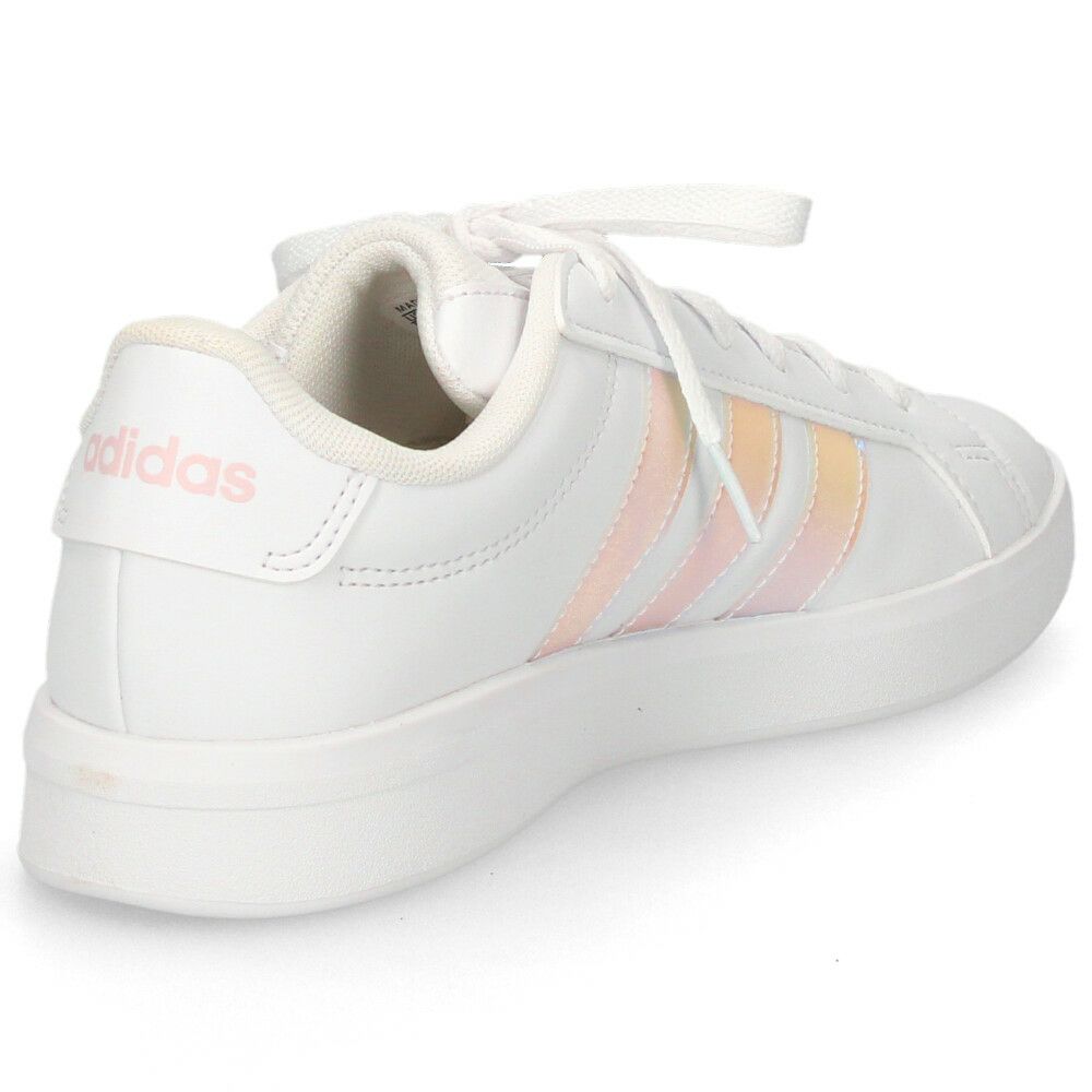 アディダス グランドコート 2.0 ADIDAS スニーカー キッズ レディース FZ6158 FZ6159 GW6503 GW6506 GW6511 GRAND COURT 2.0 K ジュニア ホワイト ブラック 靴 通学 通勤 タウンユース 軽量 シンプル