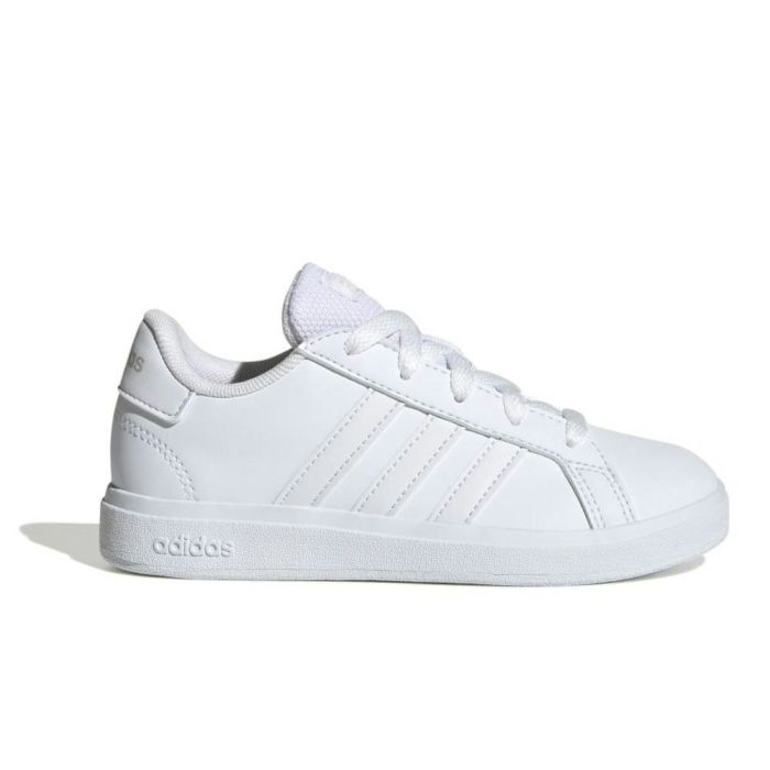 アディダス グランドコート 2.0 ADIDAS スニーカー キッズ レディース FZ6158 FZ6159 GW6503 GW6506 GW6511 GRAND COURT 2.0 K ジュニア ホワイト ブラック 靴 通学 通勤 タウンユース 軽量 シンプル