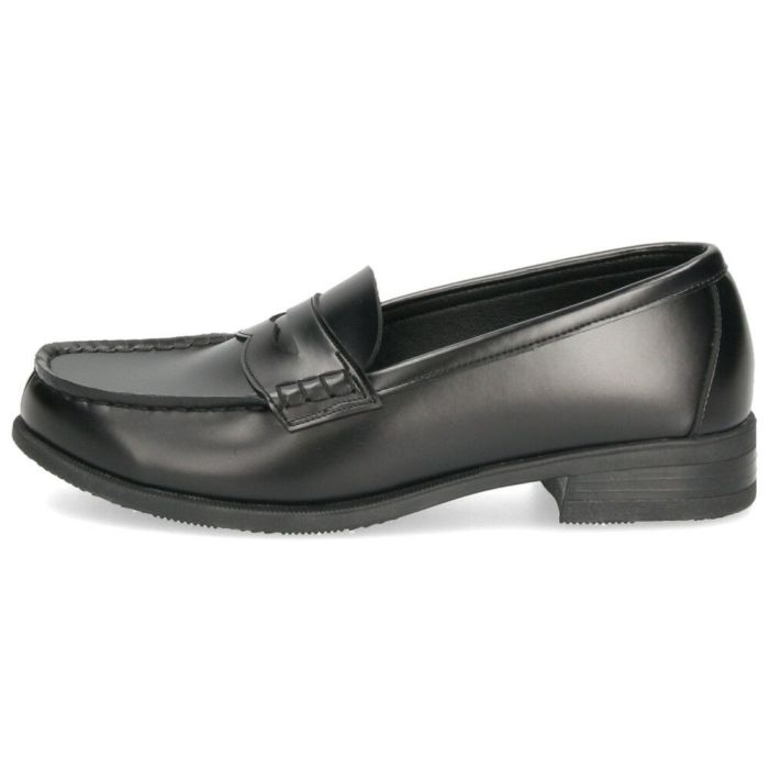 ローファー 学生 レディース 滑らない 屈曲 黒 茶色 通学 学生靴 痛くない 柔らかい 人工皮革 卒業式 入学式 中学生 高校生 パレード Parade 991101 ブラック ブラウン