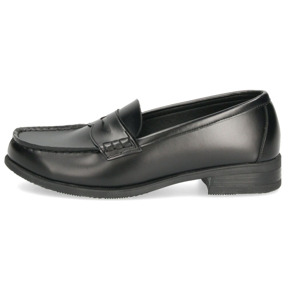 ローファー 学生 レディース 滑らない 屈曲 黒 茶色 通学 学生靴 痛くない 柔らかい 人工皮革 卒業式 入学式 中学生 高校生 パレード Parade 991101 ブラック ブラウン