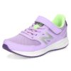 ニューバランス キッズ スニーカー 女の子 ジュニア ランニングシューズ new balance YT570 LL3 パープル ワイズW 標準-やや幅広 ベルクロ 子供靴 通学 運動