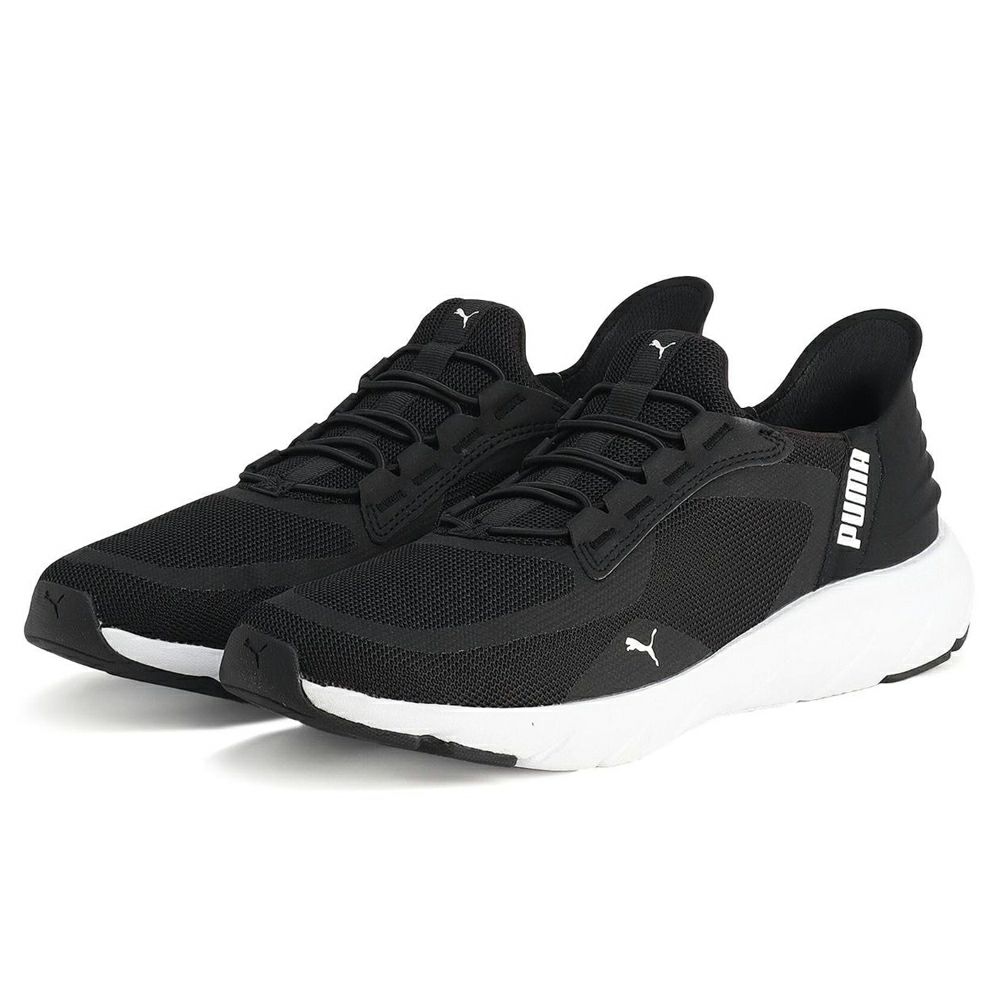 PUMA プーマ レディース メンズ  スニーカー スリッポン 靴 311996 ソフトライド フレックスレース イーズイン ALT ワイド Softride Flexlace Ease In ALT Wide ランニングシューズ 幅広