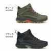 メレル メンズ ハイキングシューズ 防水 靴 アウトドア スニーカー MERRELL スピード ストライク 2 ミッド ウォータープルーフ M037833 ブラック M037835 オリーブ