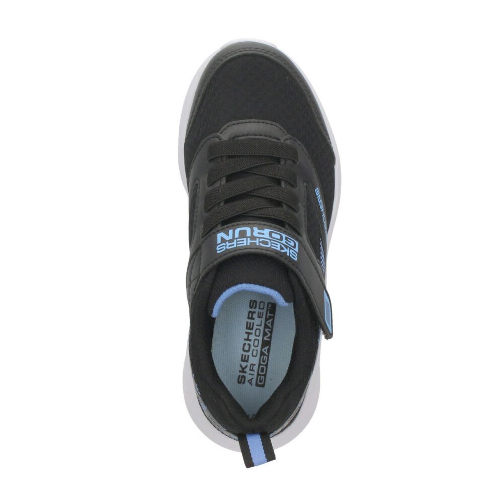 スケッチャーズ スニーカー キッズ ジュニア 女の子 子供靴 ゴーラン エレベート スポーティー スペクタキュラー SKECHERS 303932L GO RUN ELEVATE SPORTY SPECTACULAR ブラック 黒 ノーマル幅 ベルクロ 子供 小学生 低学年 中学年 かわいい 運動靴 通学 運動会 リレー