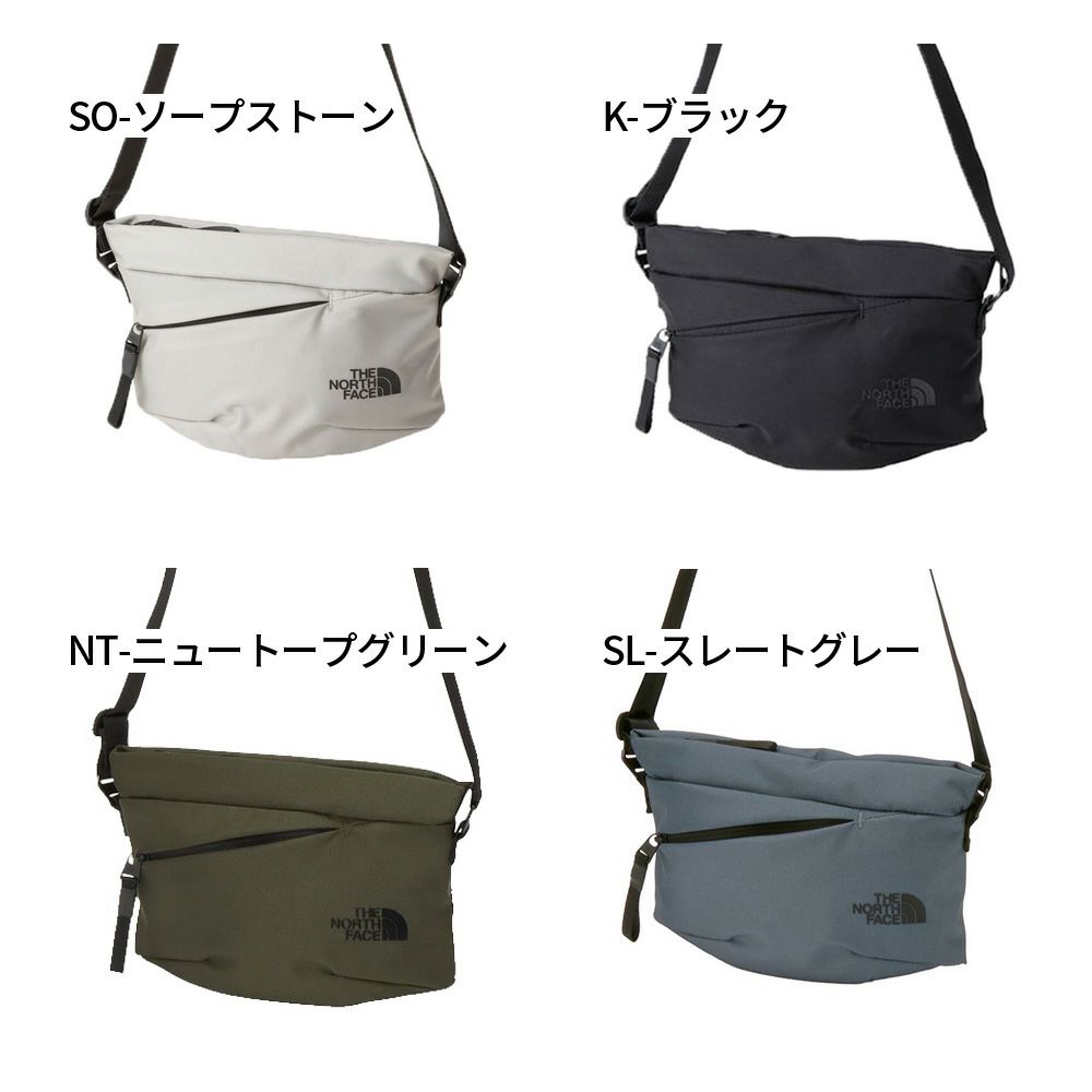 ノースフェイス ショルダーバッグ 斜めがけ バッグ 鞄 THE NORTH FACE ピレネーショルダーS 82509 ポーチ ブラック ソープストーン ニュートープグリーン