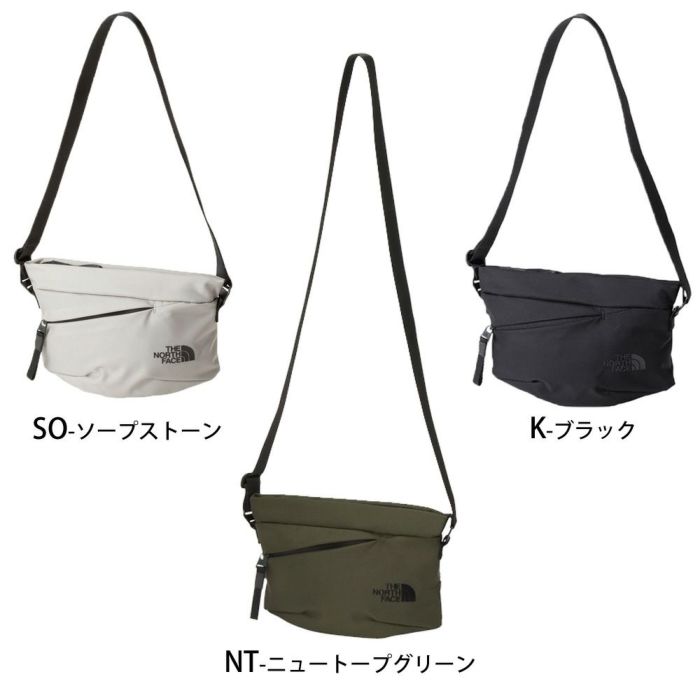 ノースフェイス ショルダーバッグ 斜めがけ バッグ 鞄 THE NORTH FACE ピレネーショルダーS 82509 ポーチ ブラック ソープストーン ニュートープグリーン