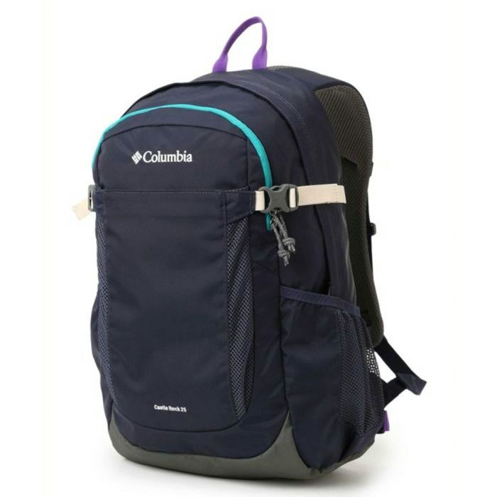 コロンビア リュック キャッスルロック 25L バックパックII Columbia PU8662 撥水 通気性 レインカバー付き 定番 ブラック ネイビー グリーン