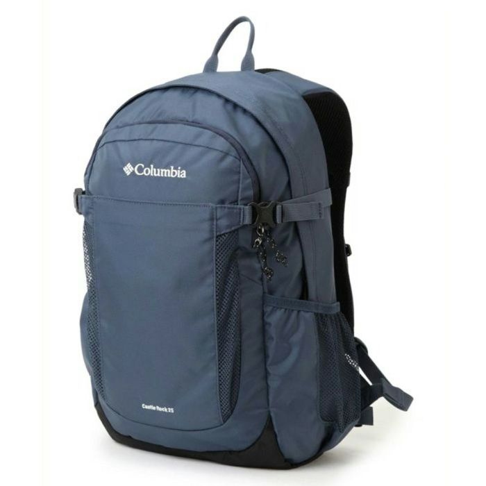 コロンビア リュック キャッスルロック 25L バックパックII Columbia PU8662 撥水 通気性 レインカバー付き 定番 ブラック ネイビー グリーン