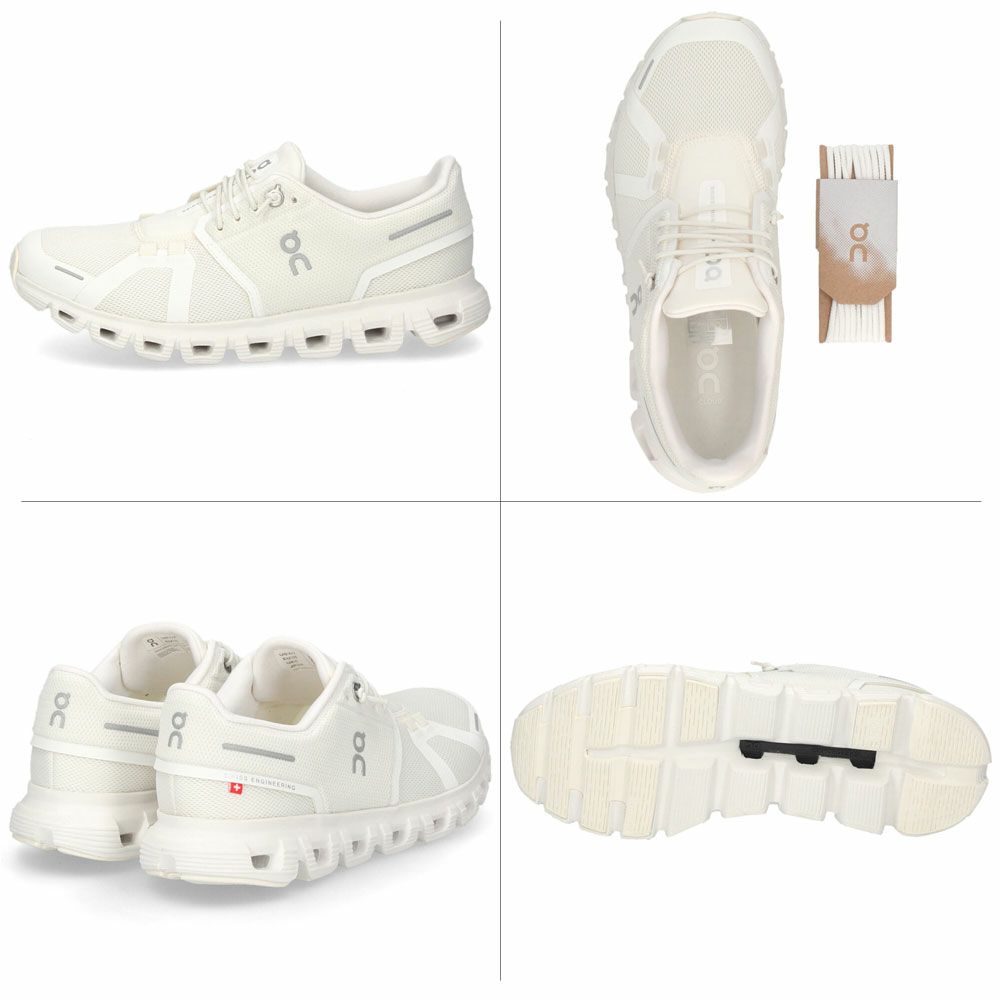 On Cloud6 レディース スニーカー オン クラウド6 シューズ スリッポン 黒 白 パール ホワイト ブラック 超軽量