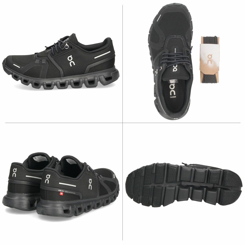 On Cloud6 レディース スニーカー オン クラウド6 シューズ スリッポン 黒 白 パール ホワイト ブラック 超軽量