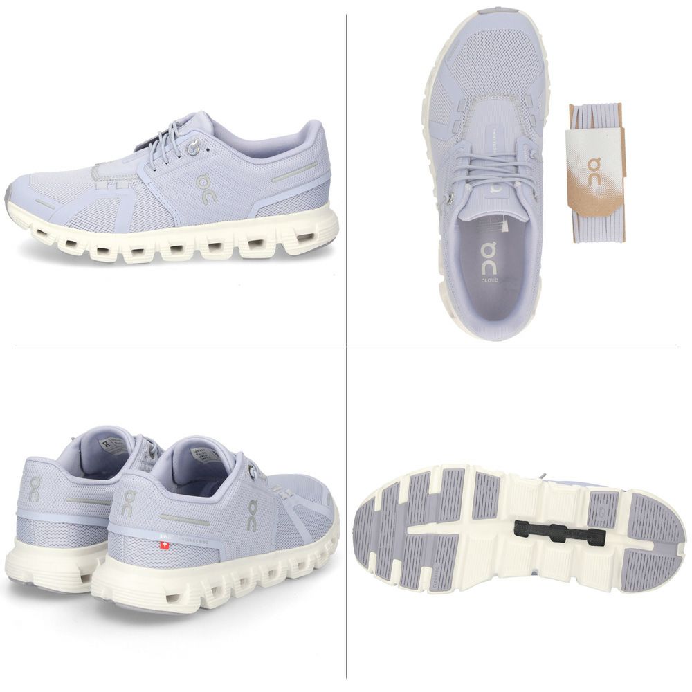 On Cloud6 レディース スニーカー オン クラウド6 シューズ スリッポン 黒 白 パール ホワイト ブラック 超軽量