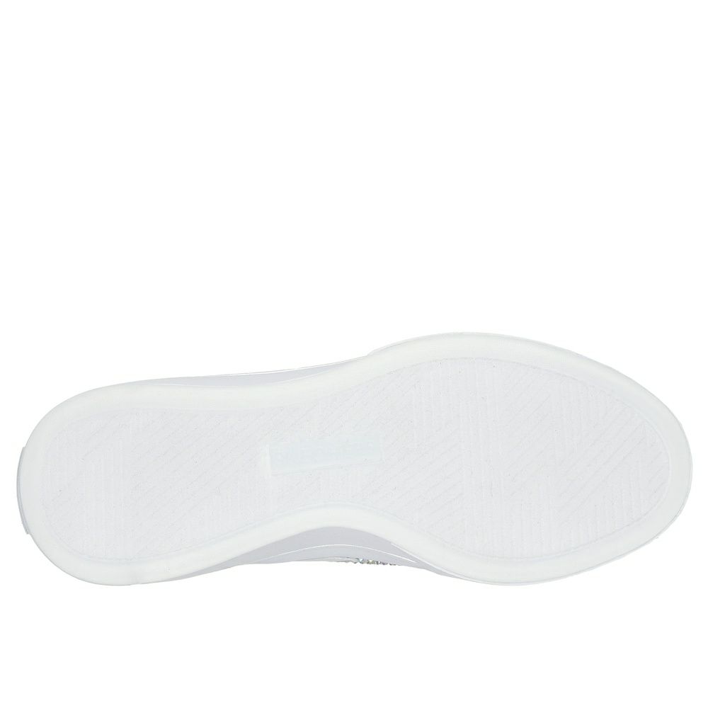 スケッチャーズ スリップインズ ハンズフリー スリッポン スニーカー レディース 厚底 きれいめ コルドヴァ クラシック スパークリング Slip-ins SKECHERS 185271 CORDOVA CLASSIC SPARKLING STE BLK WHT ブラック 黒 ホワイト 白 ノーマル幅 履きやすい 紐靴 かわいい