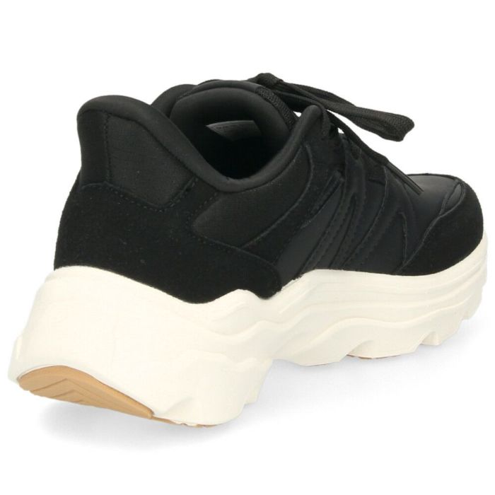  スニーカー レディース スリッポン 靴 厚底 ローカット 手を使わずに履ける Parade 51702  楽すぽっ  黒 ブラック ベージュ