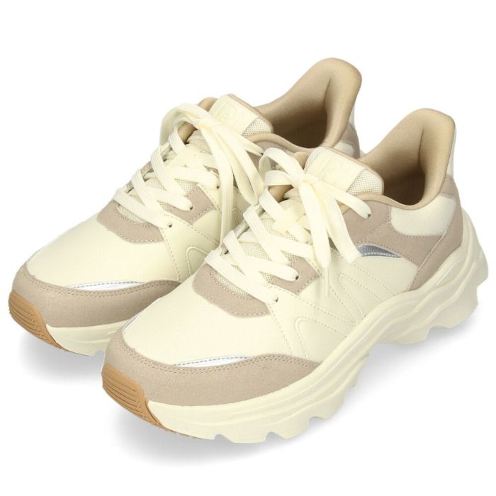  スニーカー レディース スリッポン 靴 厚底 ローカット 手を使わずに履ける Parade 51702  楽すぽっ  黒 ブラック ベージュ