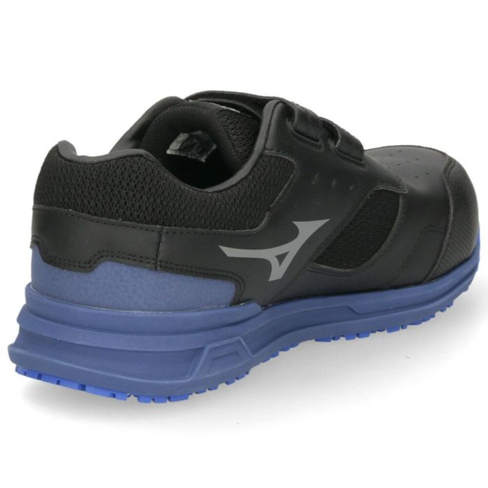 ミズノ 安全靴 オールマイティ LSII 21L WIDE ベルト ローカット ワーキング 作業靴 メンズ F1GA2508 62 33 09 MIZUNO スニーカー 黒 4E 幅広 2025春夏新作  