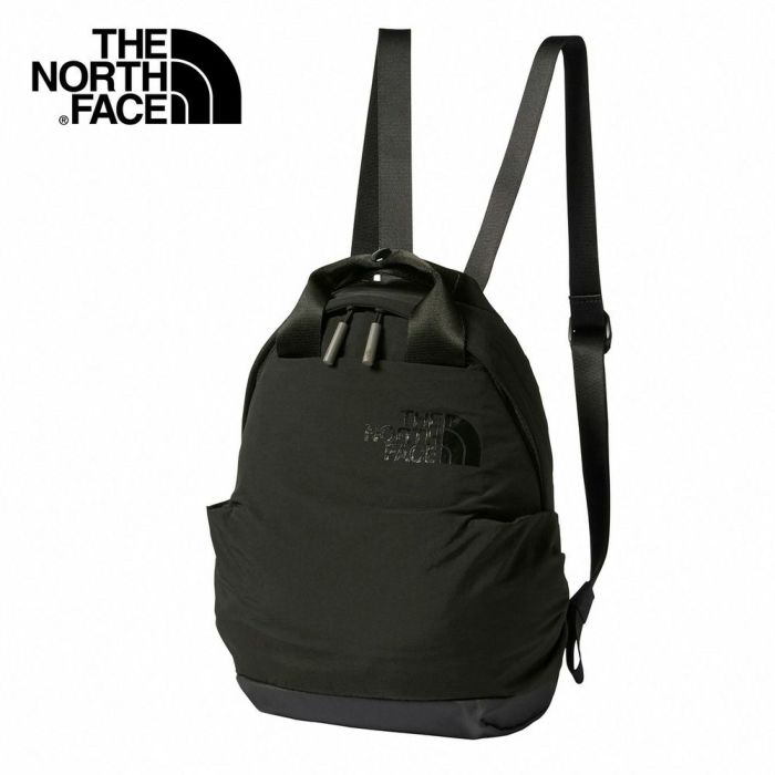 THE NORTH FACE ノースフェイス ネバーストップミニバックパック レディース NMW82351 リュック デイパック 8L 軽量 コンパクト 通勤 通学 ブラック