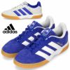 アディダス スニーカー メンズ adidas SPEZIALIST スペシャリスト JS0240 JH8776 ホワイト ブルー インドア スポーツ シューズ ハンドボール 靴 白