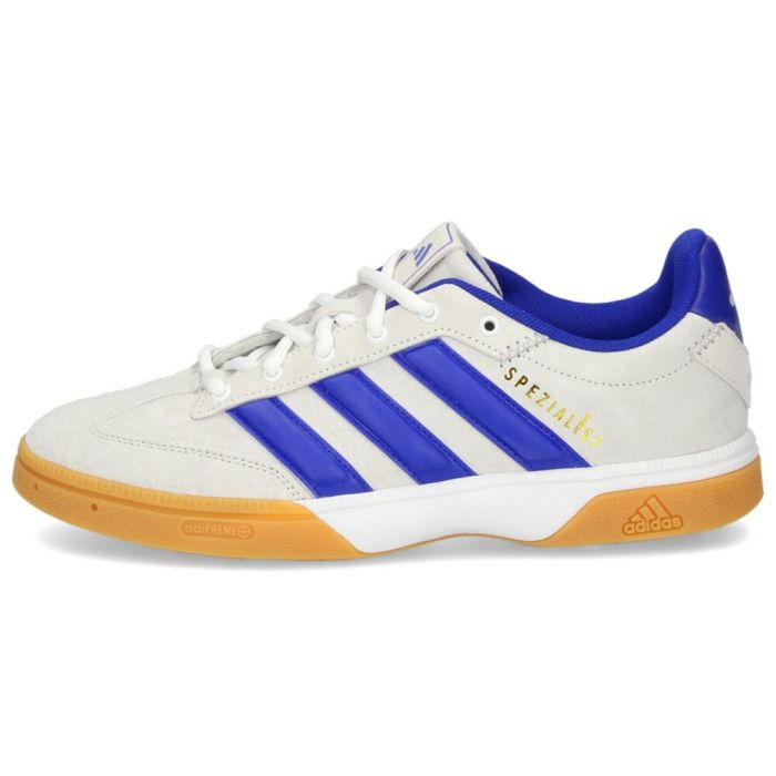 アディダス スニーカー メンズ adidas SPEZIALIST スペシャリスト JS0240 JH8776 ホワイト ブルー インドア スポーツ シューズ ハンドボール 靴 白