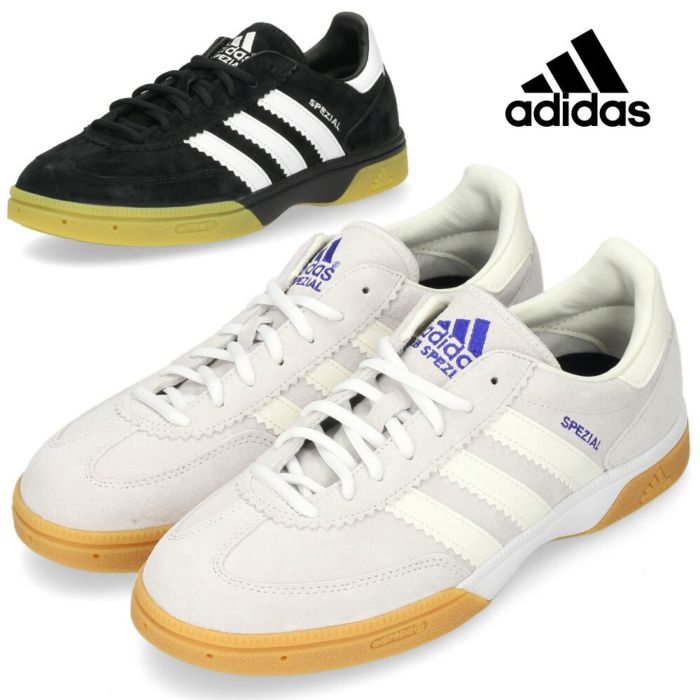 アディダス スニーカー 黒 白 メンズ レディース adidas HB SPEZIAL ハンドボール スペツィアル M18209 JP9800 ブラック ホワイト スポーツ シューズ 靴