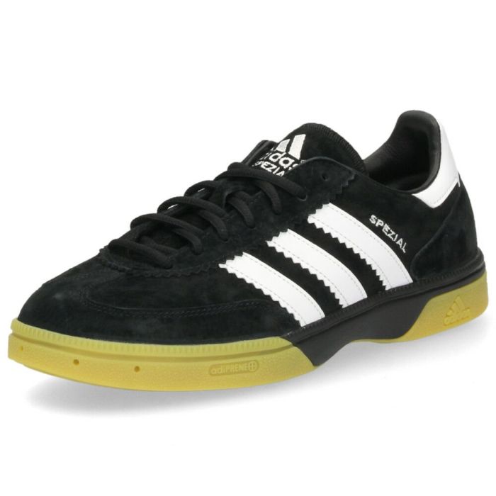 アディダス スニーカー 黒 白 メンズ レディース adidas HB SPEZIAL ハンドボール スペツィアル M18209 JP9800 ブラック ホワイト スポーツ シューズ 靴