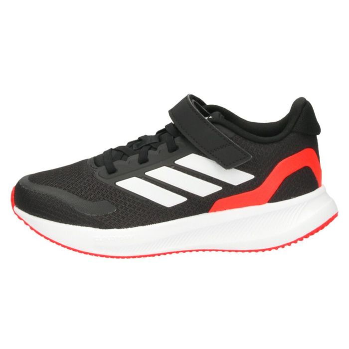 アディダス キッズ スニーカー ジュニア 男の子 ローカット 軽量 adidas コアファイト5キッズ COREFAITO5 JP5147 IE8574 JP5150 面ファスナー ベルクロ ゴム紐